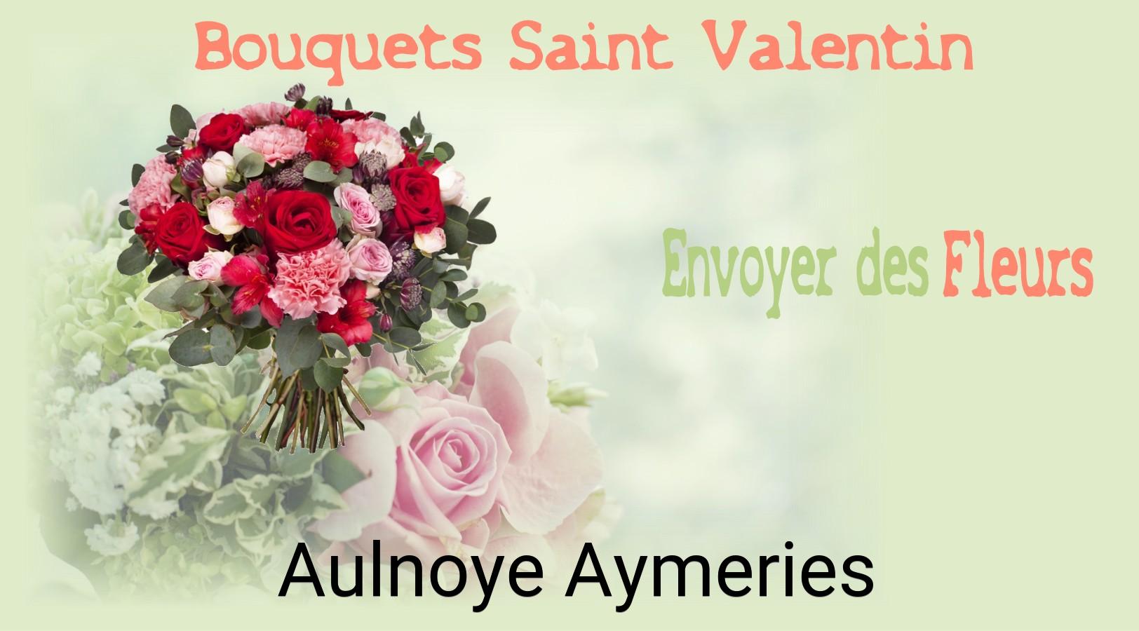 Roses de Saint-Valentin livrées à Aulnoye-Aymeries